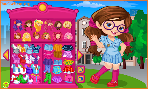 My School Uniform Dress Up screenshot