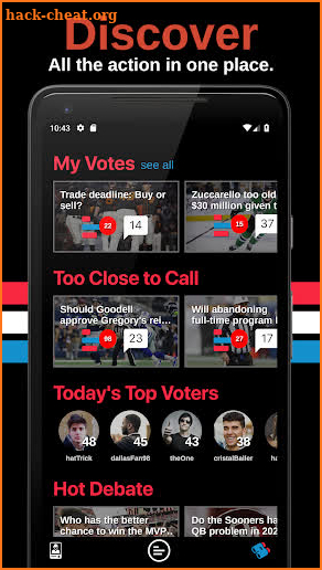 My Sports Vote screenshot