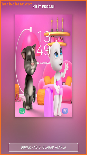 My Talking Angela Wallpaper HD Free screenshot