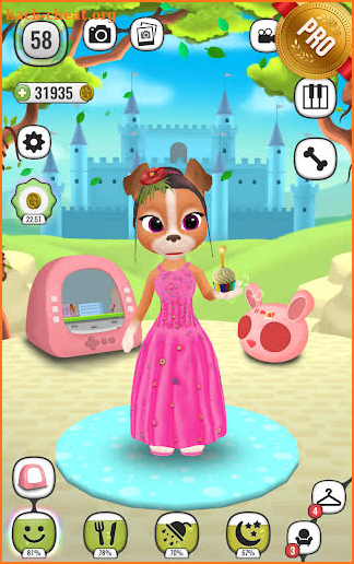 My Talking Lady Dog PRO screenshot