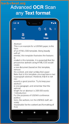 My Text Scanner [OCR] : Convert Image To Text screenshot