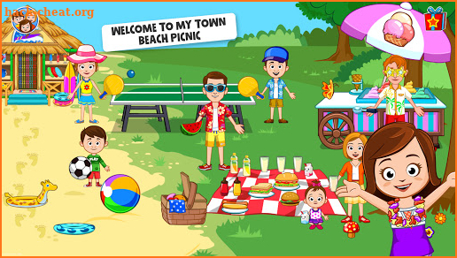 My Town : Beach Picnic Free screenshot