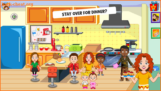 My Town : Best Friends' House games for kids screenshot