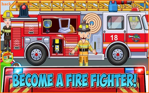 My Town : Fire station Rescue screenshot