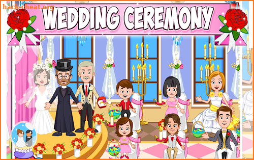 My Town : Wedding screenshot