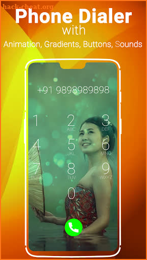 My Video phone dialer - My photo phone dialer screenshot