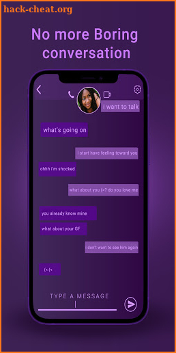 My Virtual girlfriend : Chat simulator screenshot