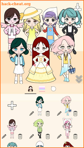 My Webtoon Character Girls - K-pop IDOL Maker screenshot