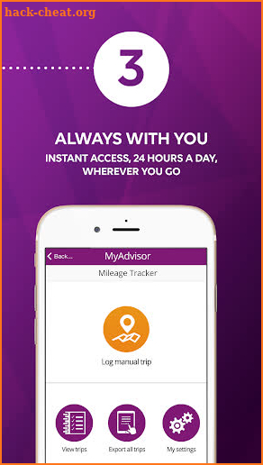 MyAdvisor screenshot