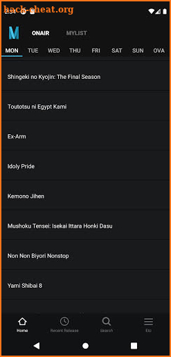 MyAnime - for anime fansVol.3.0 screenshot