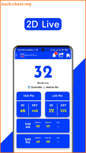 Myanmar 2D 3D Live - Thai Lottery Results screenshot