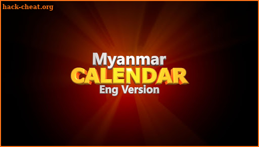 Myanmar Calendar 100 Years ( 2021 Version ) screenshot