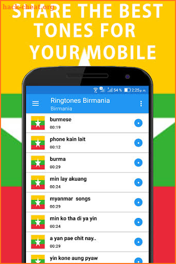 myanmar ringtones free screenshot