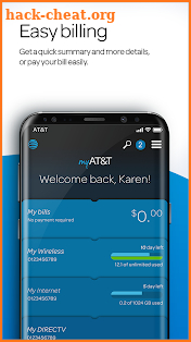 myAT&T screenshot