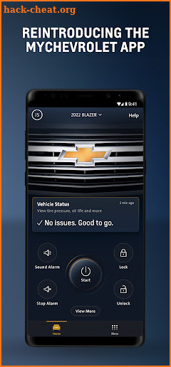 myChevrolet screenshot