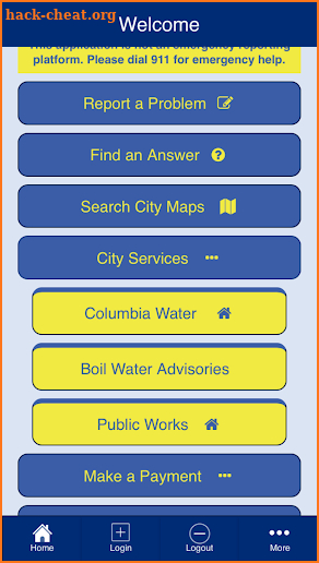 MyColumbiaSC screenshot