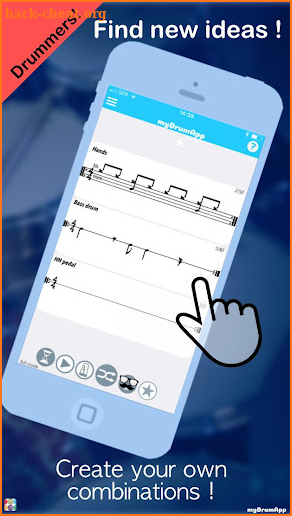 myDrumApp - Practice for Drumm screenshot