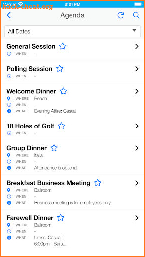 MyEvent App by Navis Events screenshot