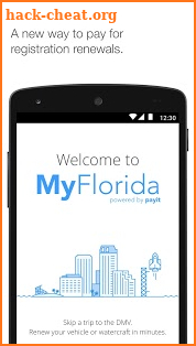 MyFlorida for the FLHSMV screenshot