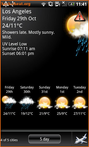 MyForecast screenshot