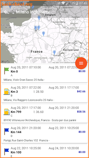 MyFuelLog2 - Car maintenance & Gas log screenshot