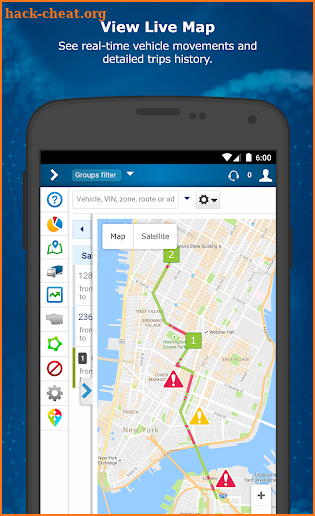 MyGeotab Fleet Management screenshot