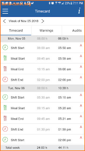 MyGooseSchedule screenshot