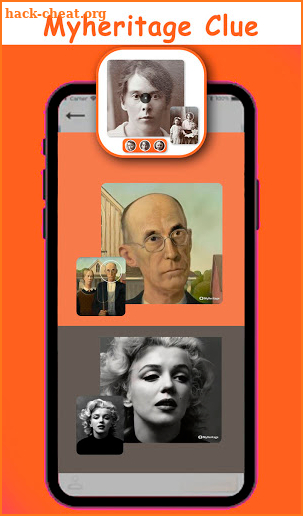 Myheritage: Deep nostalgia Animated Photos Clue screenshot