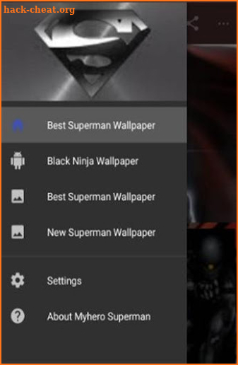 Myhero Superman Wallpaper screenshot