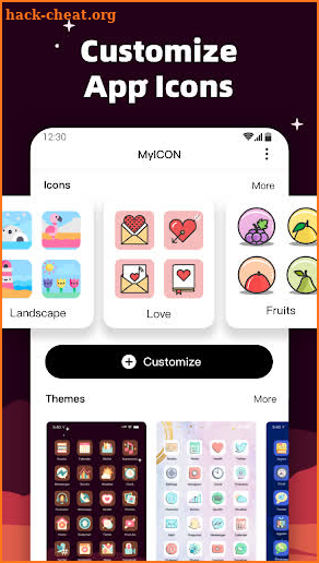 MyICON - Icon Changer, Themes, Wallpapers screenshot