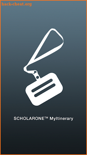 MyItinerary by ScholarOne screenshot