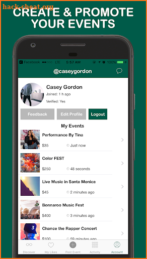 MYLE - Events Curated For You screenshot