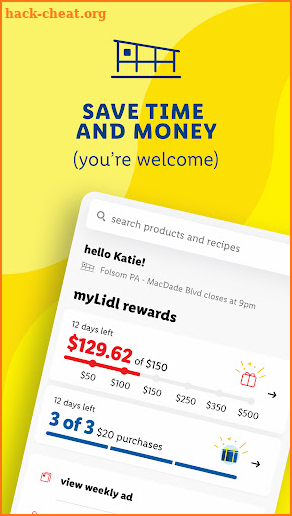 MyLidl screenshot