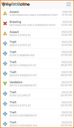 MyLocalCrime screenshot