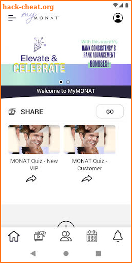 MyMONAT App screenshot