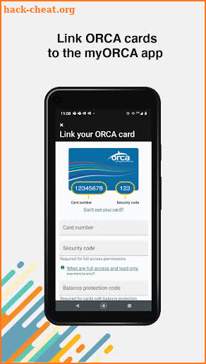 myORCA screenshot