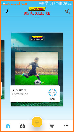 MyPanini™ Digital Collection screenshot