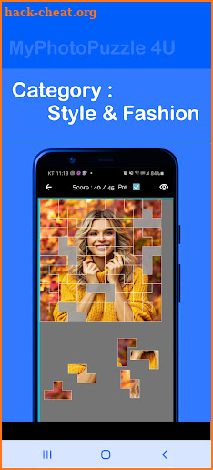 MyPhotoPuzzle4U screenshot