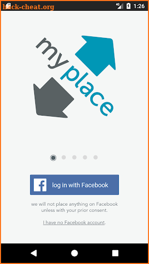 Myplace-app screenshot
