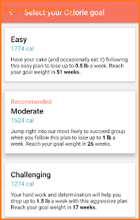 MyPlate Calorie Tracker screenshot