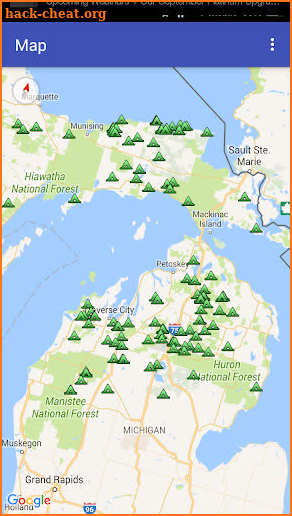 MyPoi KML map integrator screenshot