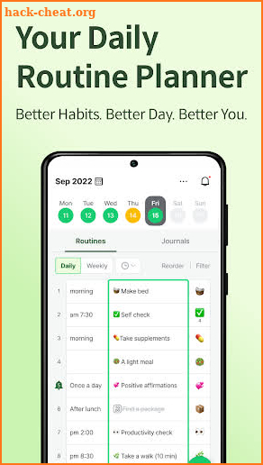 MyRoutine - Routine Tracker screenshot