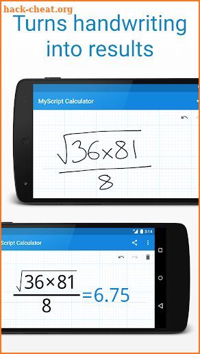 MyScript Calculator screenshot