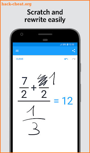 MyScript Calculator 2 screenshot