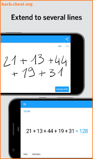 MyScript Calculator 2 screenshot