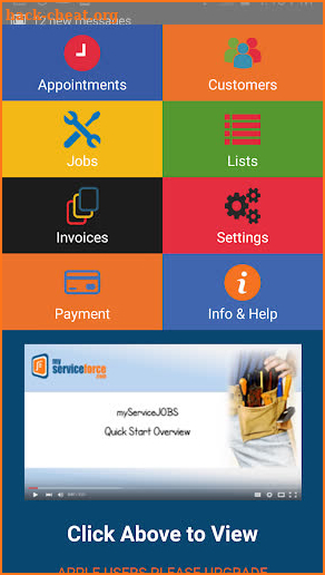 myServiceJOBS screenshot