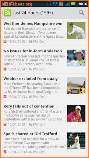 MySports (former SkySports ) screenshot