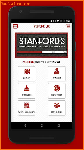 MySTANFORD'S REWARDS screenshot