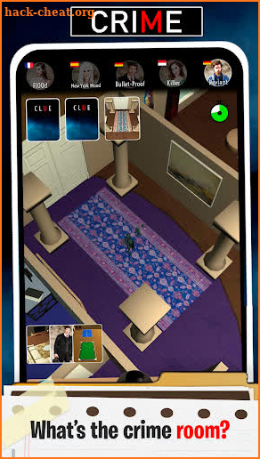 Mystery Crime. Board games screenshot