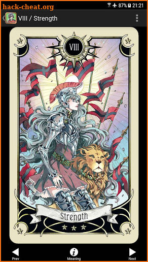 Mystical Manga Tarot screenshot